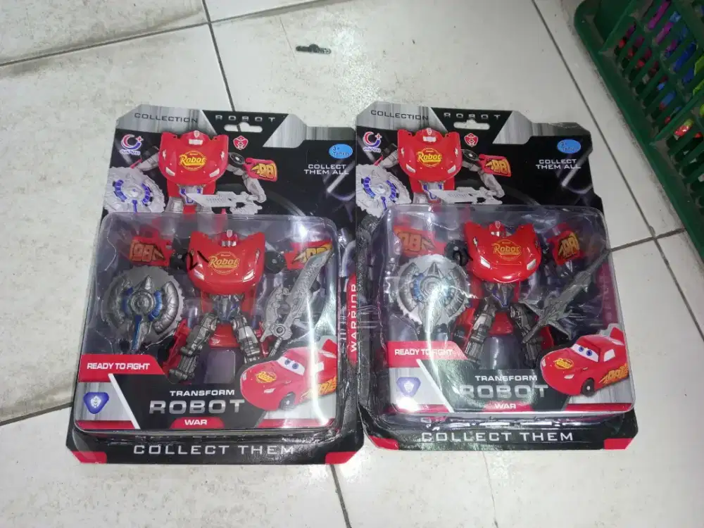 Mainan Anak Robot Cars Transformers