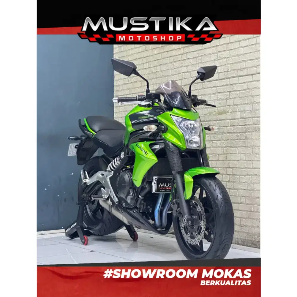 Perfect Condition!!Kawasaki ER6N 2012 Plat Jatim Green Mulus-Mustika
