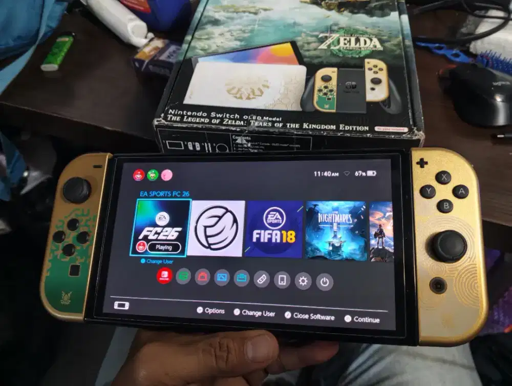 joycon original copotan edisi zelda normal
