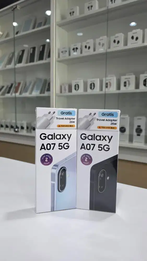 SAMSUNG A07 5G TERBARU FREE ADPTOR 25W