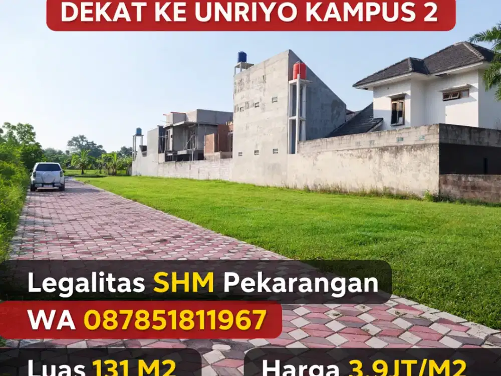 Tanah Maguwoharjo 3 menit dari  UNRIYO kampus 2