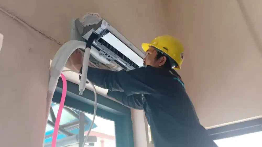 Jasa service ac, kulkas, mesin cuci pompa air, dan bongkar pasang ac