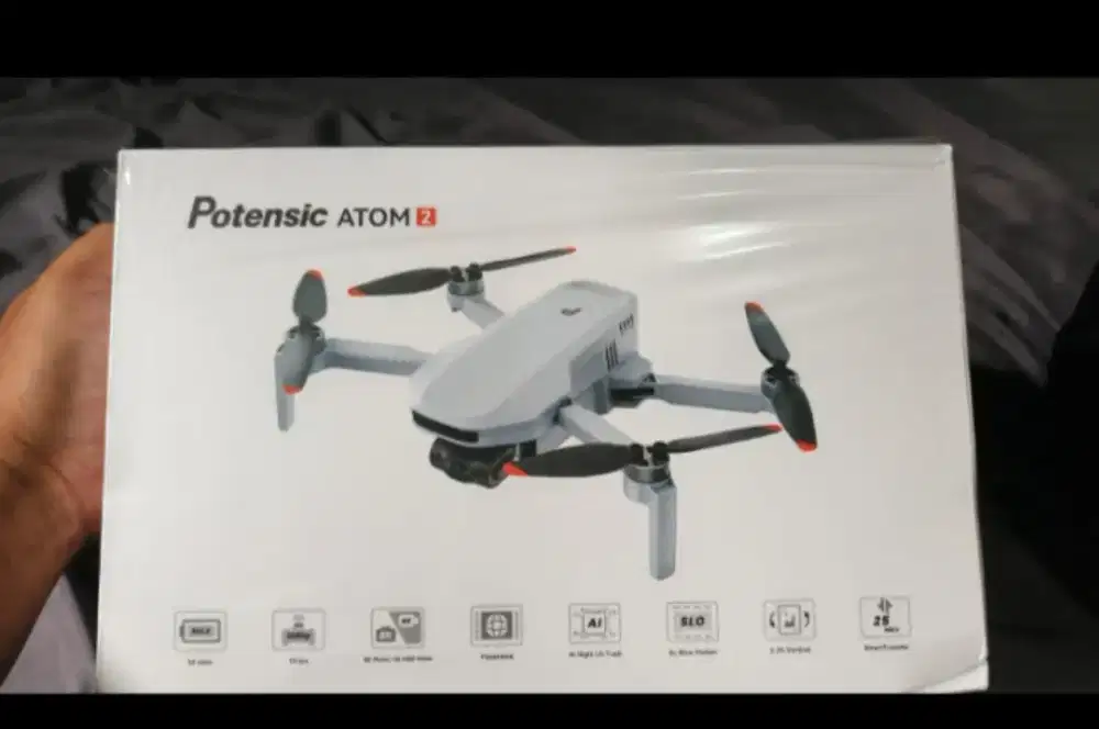 Drone Potensic Atom 2 Kamera 4K – Baru Buka Segel