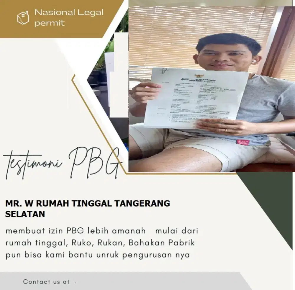 Jasa Pembuatan Perizinan Sertifikat Tanah BPOM Imb Pbg