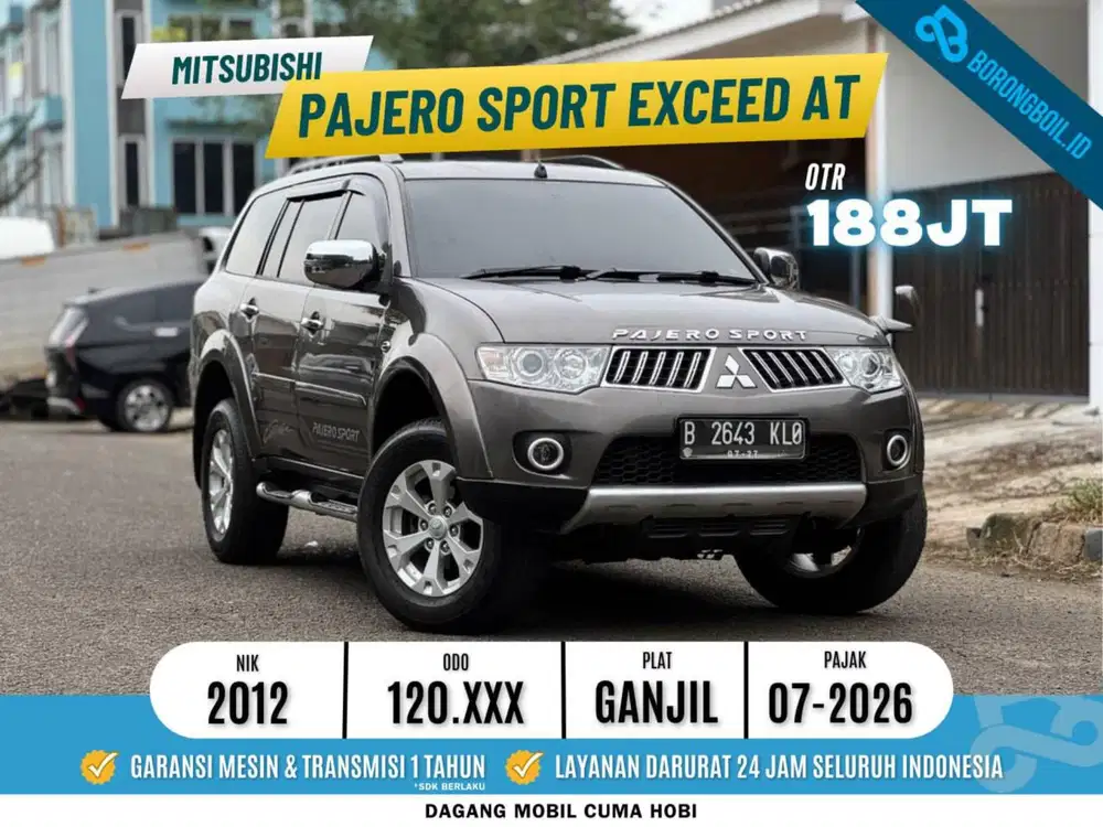 Mitsubishi Pajero Sport Exceed At 2012 Coklat Metalik