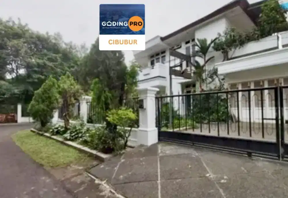 Jual rumah hoek tanah luas lokasi strategis. Bukit Permai Cibubur.