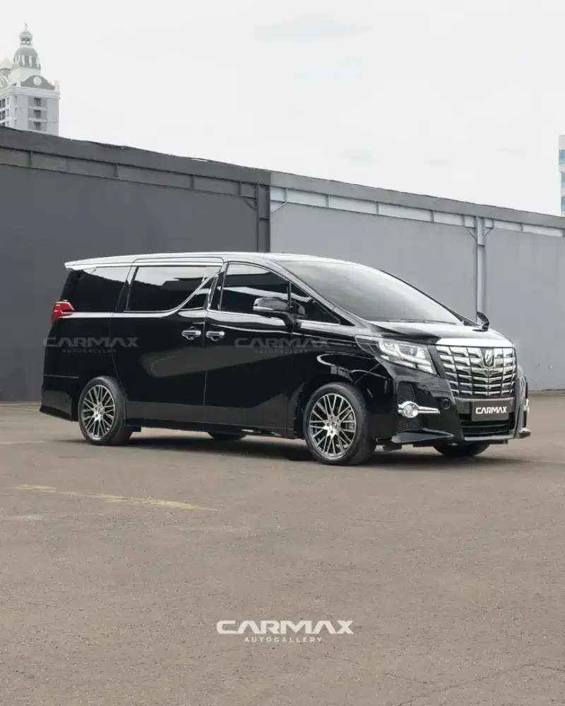 Toyota Alphard S Welcab (Kursi Roda) 2017 Hitam