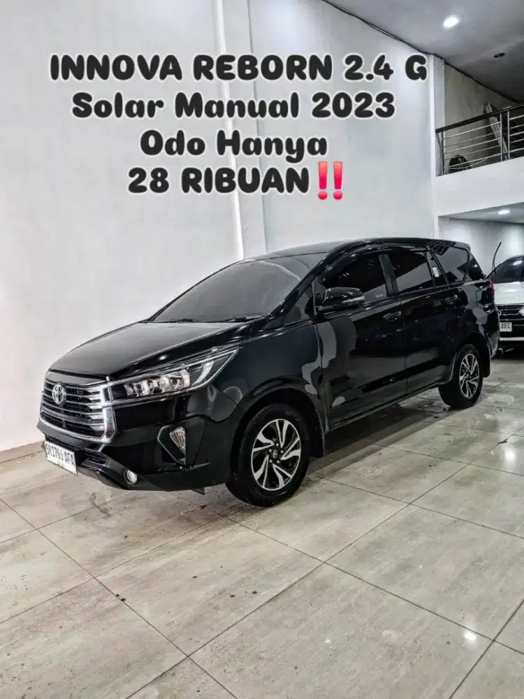INNOVA 2.4 G SOLAR Manual 2023 / 2024 hitam toyota reborn