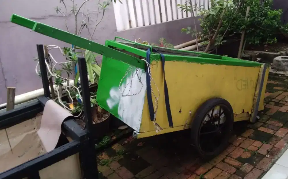 Dijual gerobak serba guna