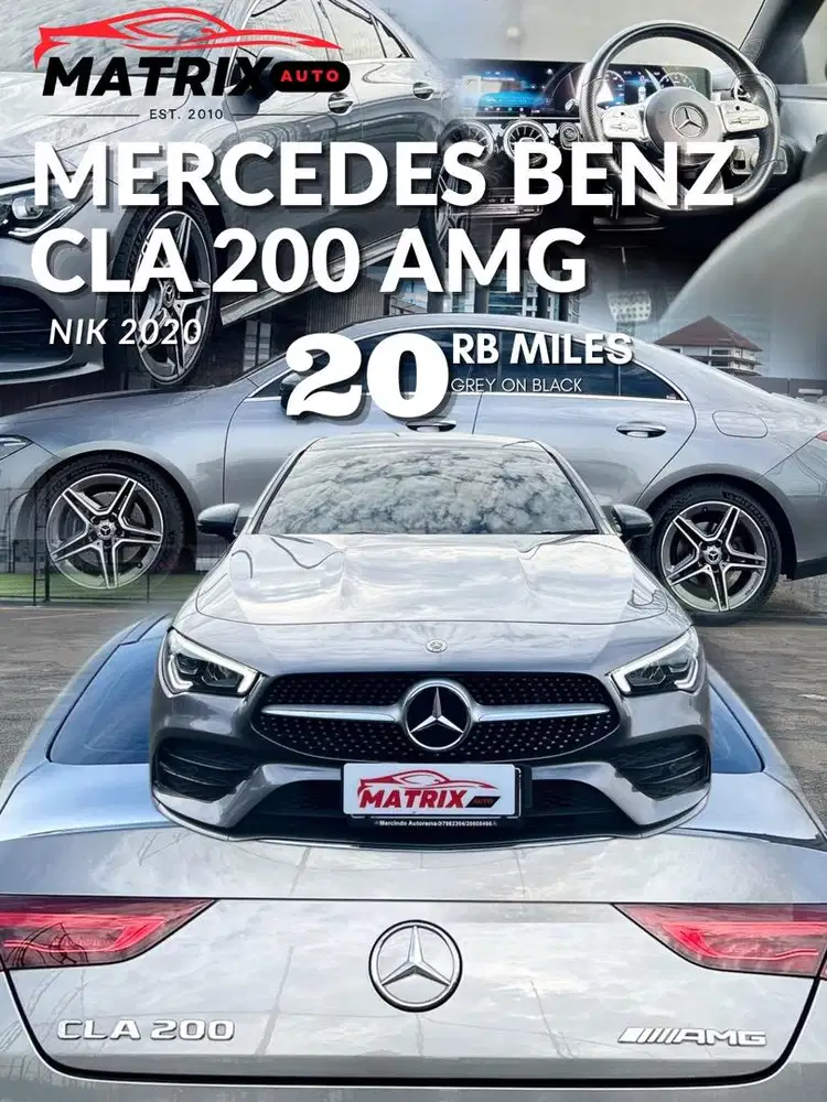 Mercedes benz CLA200 AMG! MERCY CLA200! CLA200 AMG! Mobil mercy CLA200