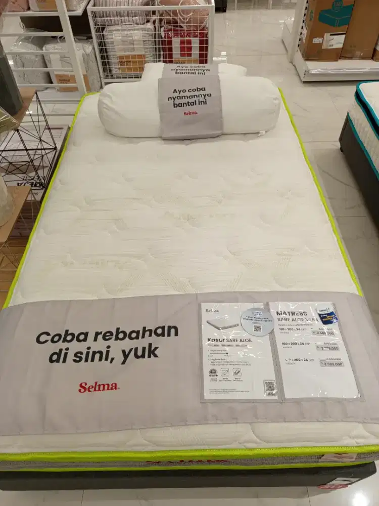 PROMO KASUR ALOEVERA 120X200 CM