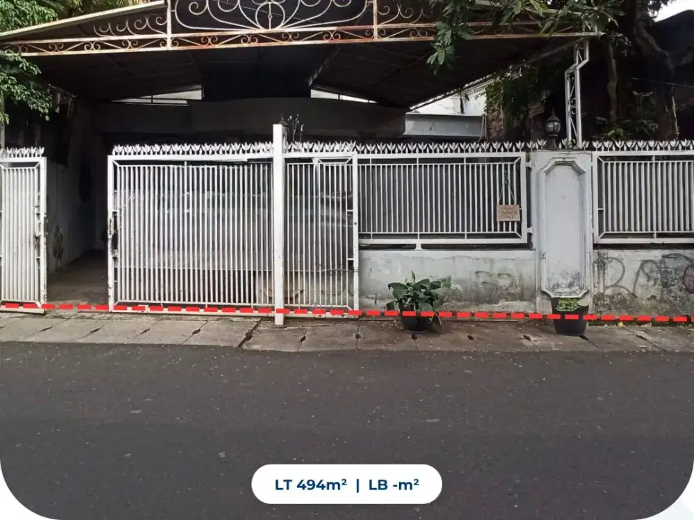 11. Dijual Murah Rumah, Jl. Masjid Bendungan I RT 003/RW 07 No. 4, Kel. Cawang, Kec. Kramat Jati, Kota Administrasi Jakarta Timur, Prov. DKI Jakarta.