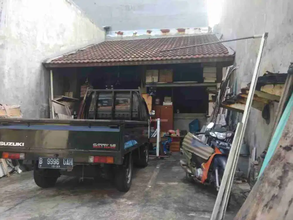 Jual rumah lebar 6 meter cuma hitung tanah di Pademangan Timur Jakarta Utara