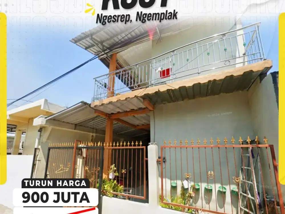 Investasi Cerdas Kost 7Kamar Strategis dekat Bandara Solo di Ngesrep, Ngemplak, Boyolali