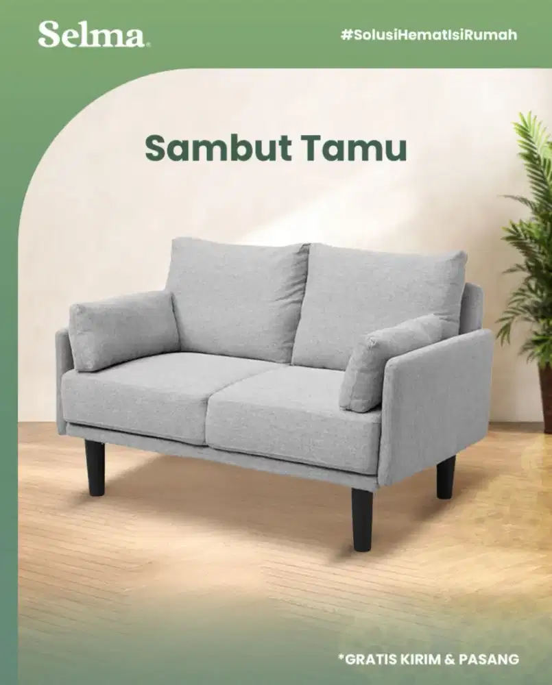 Promo Sofa 2 seater Minimalis