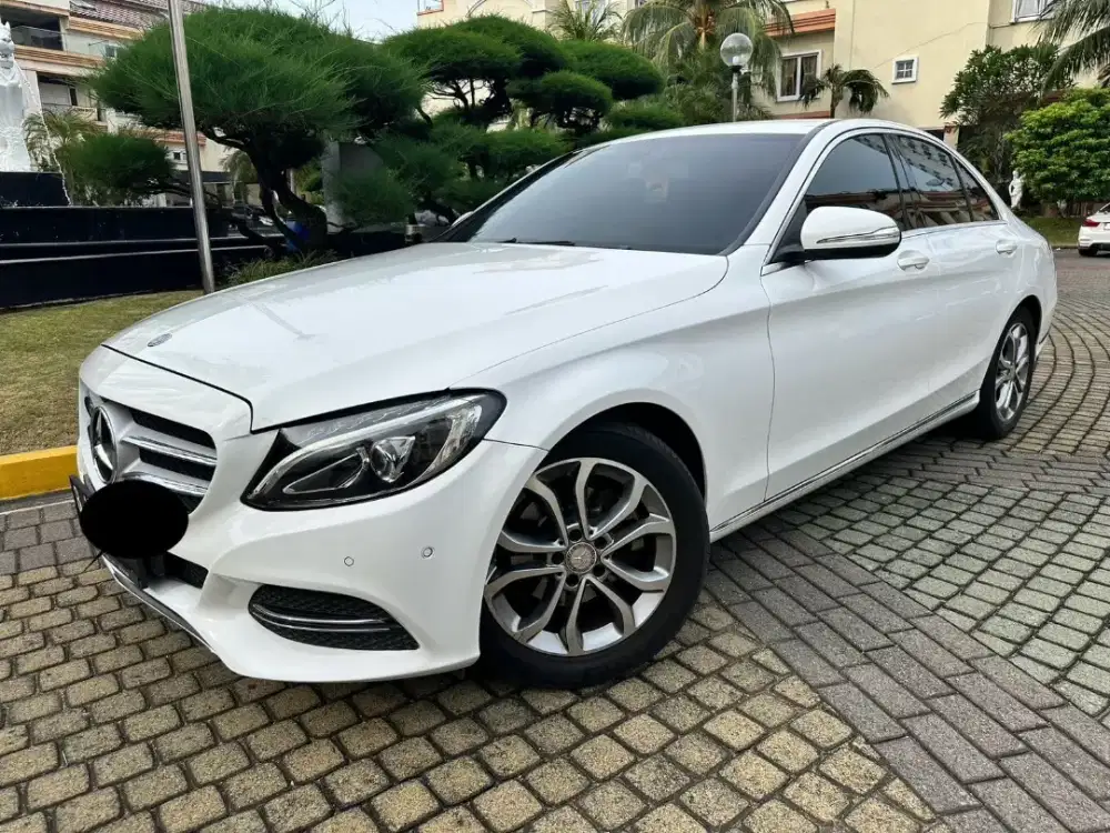 Mercedes Benz C200 putih AMG 2015 matik.pjk 2026 Full orisinil tgn1