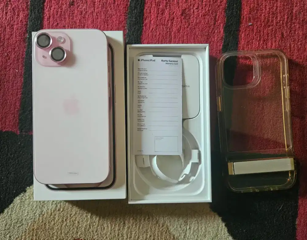 IPHONE 15 PINK 128GB EX IBOX