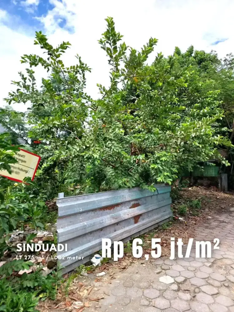 Dijual Tanah Strategis dekat Rumah Sakit Dr. Sardjito dan Kampus UGM