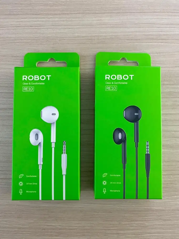 HF Robot Cable RE10 White/ Black harga promo