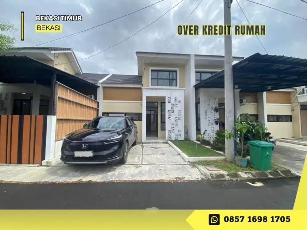 Over Kredit Rumah Murah 45JT dkt Alun alun Kota di Bekasi Kencana Residence