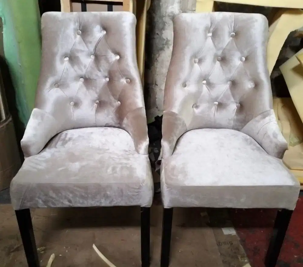 Meja Makan 8 Kursi Rosewood Marmer PVC