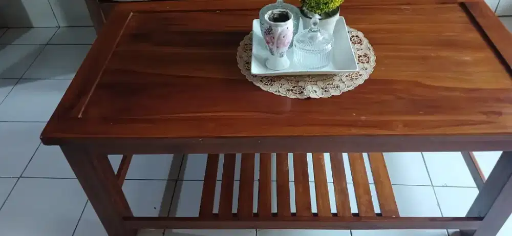 Meja Tamu kayu JATI