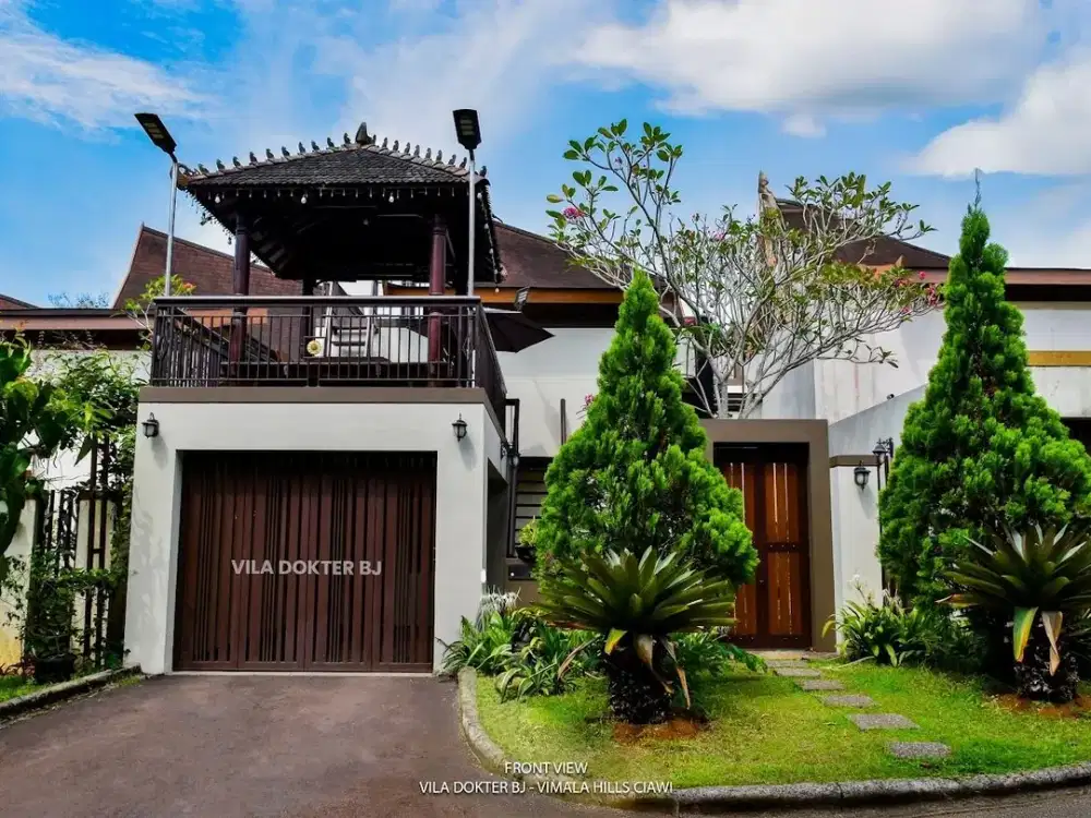 Villa Vimala Hills Cantik Full Furnsihed Cluster Argoupuro Bogor