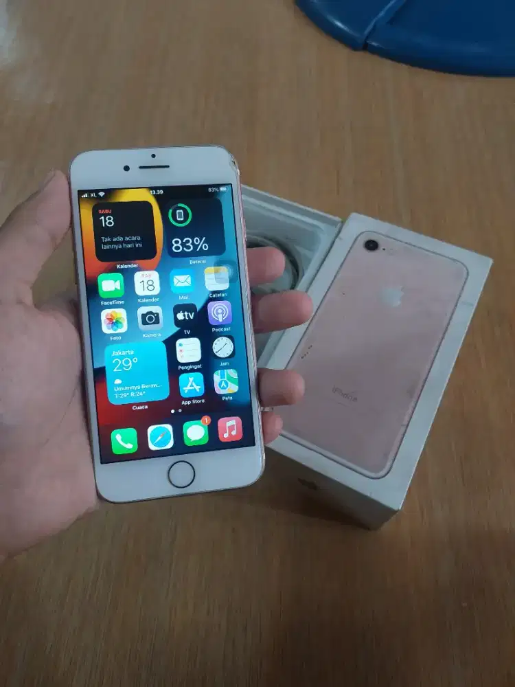 Iphone 7 128gb fullset bisa tt