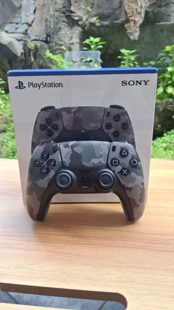 Stick Dualsense PS5 Gray Camouflage Stik Dual Sense PS 5 Joystick