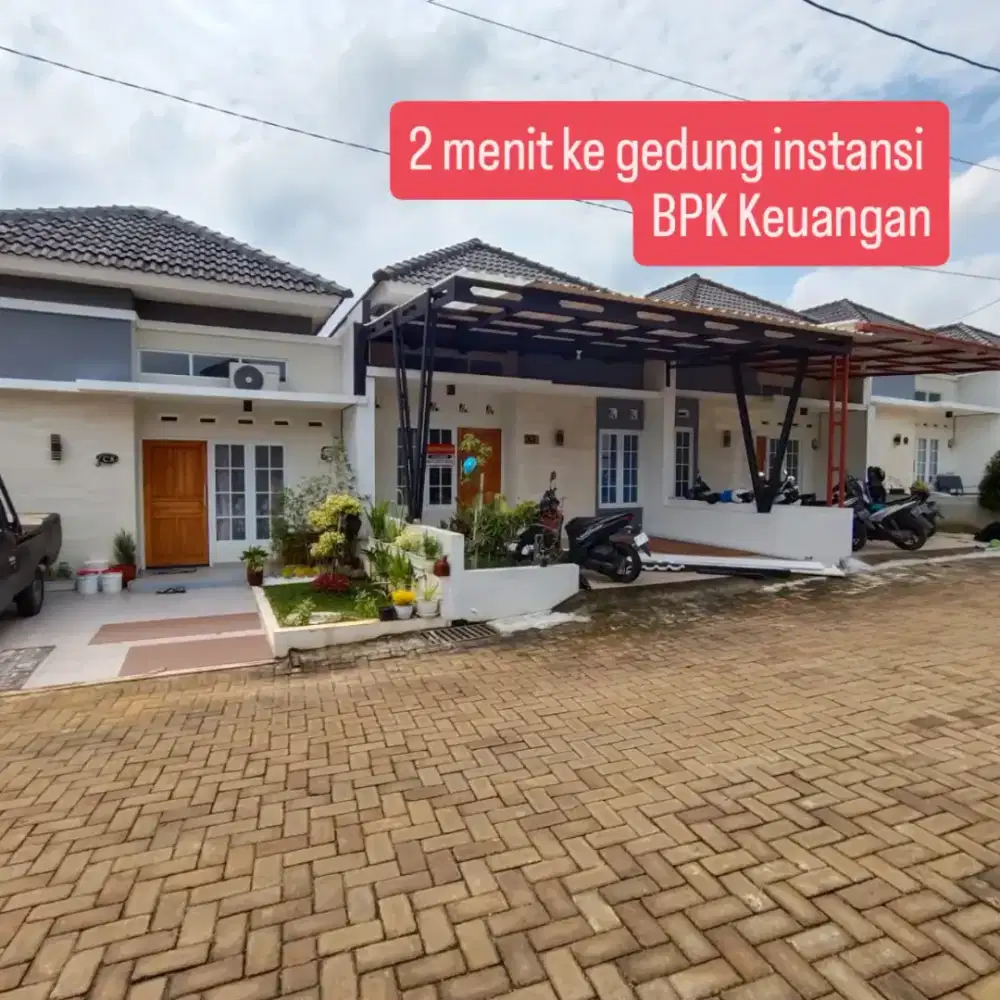Cluster 2menit ke gedung instansi BPK Keuangan Banyumanik