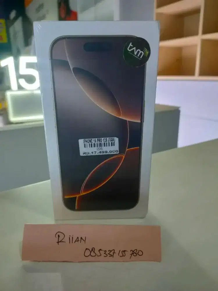 iPhone 16 pro 128gb ATLANTIS DAHSYAT