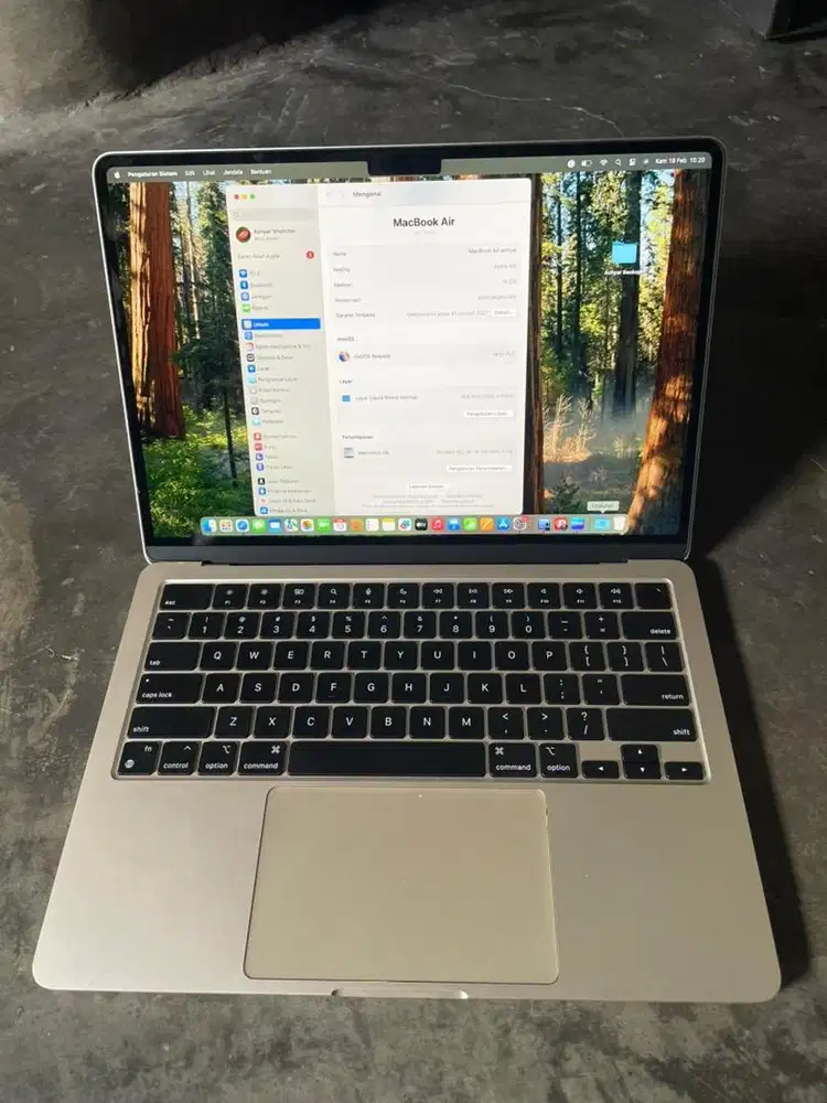 Macbook Air M2 16/256 SEBULAN PKEK