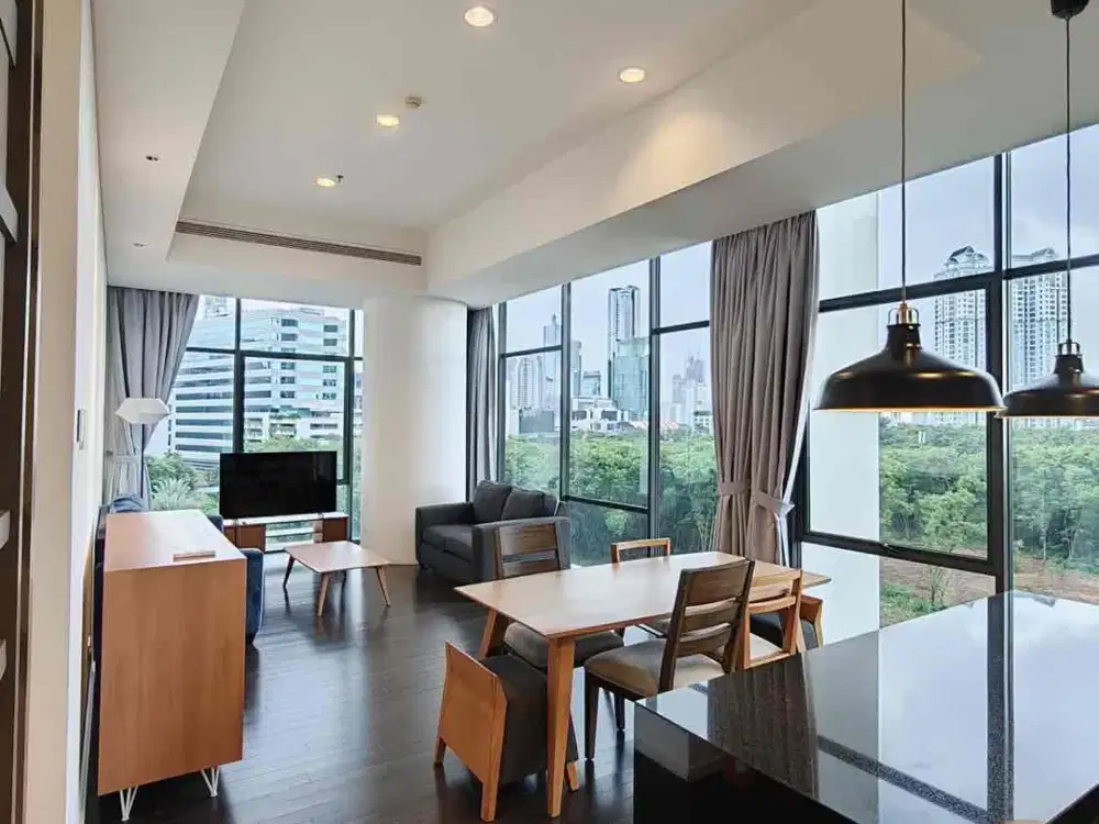 Dijual apartemen verde 3br furnish mewah