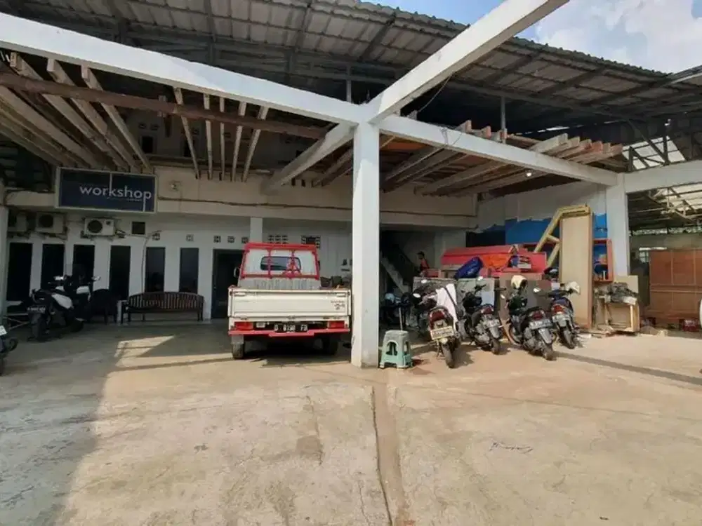 Jual Murah Di Bawah Harga Pasar Kantor dan Workshop Area Ciwastra