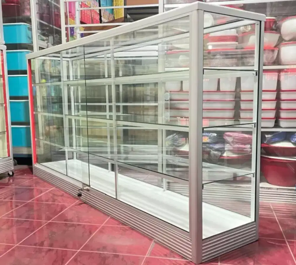 Etalase Panjang 2M x 1M Multifungsi