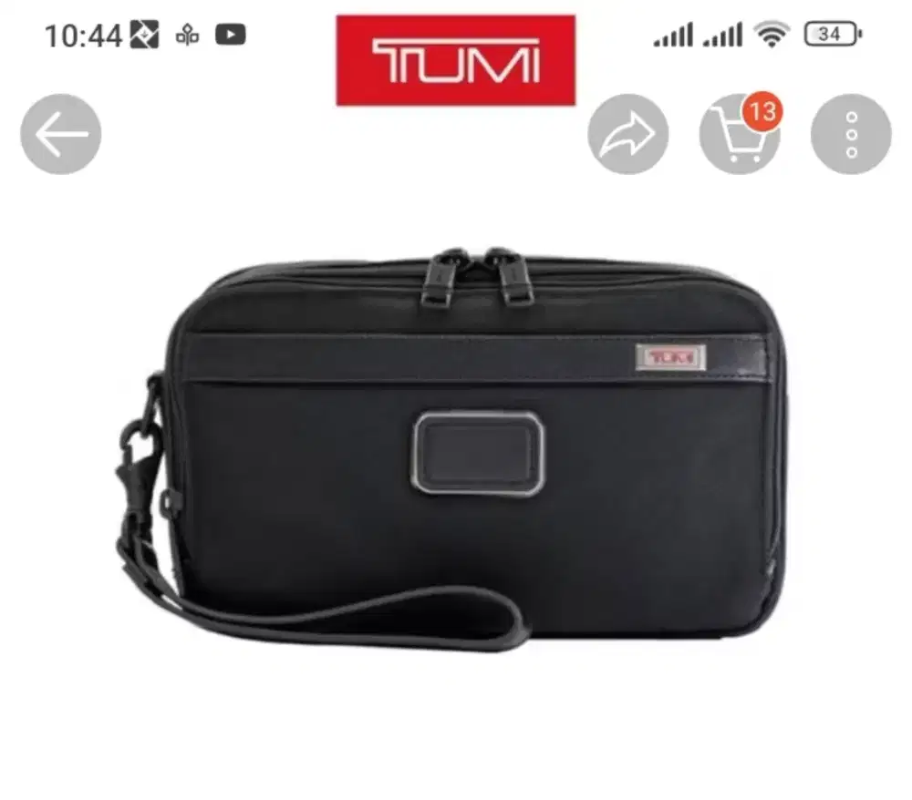 TUMI ALPHA CLUTH