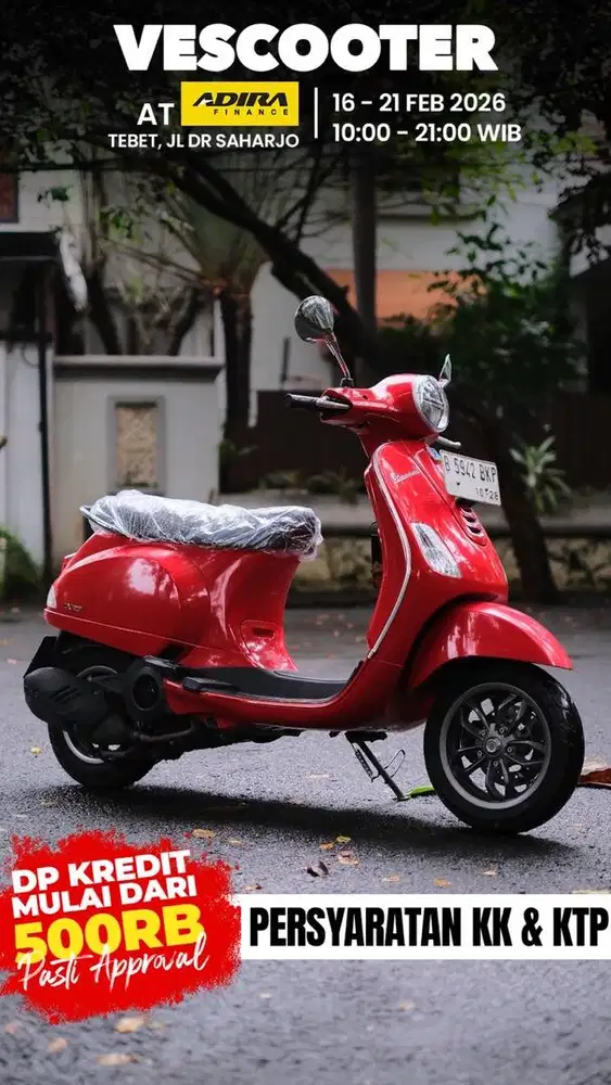 PIAGGIO VESPA LX 125 IGET FACELIFT 2023 MURAH BISA KREDIT