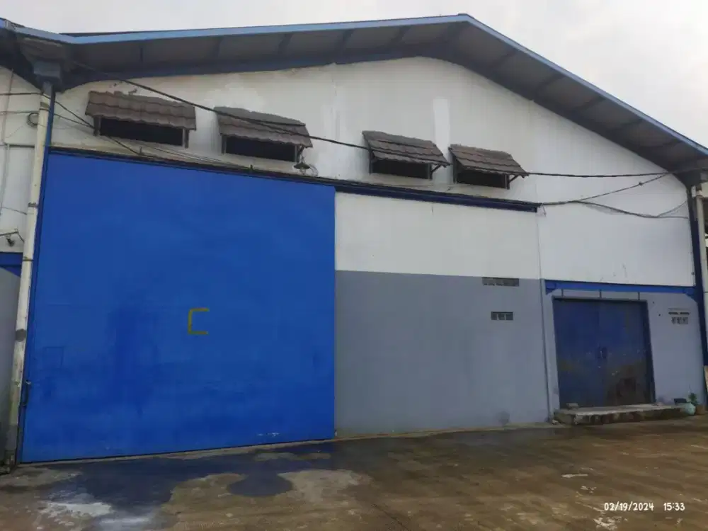 disewakan gudang bagus di karawaci