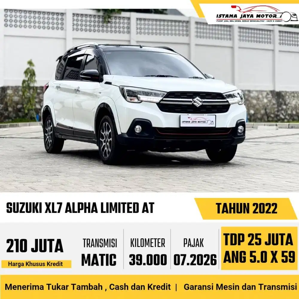 LIMITED EDITION Suzuki XL7 Alpha 1.5 AT 2022