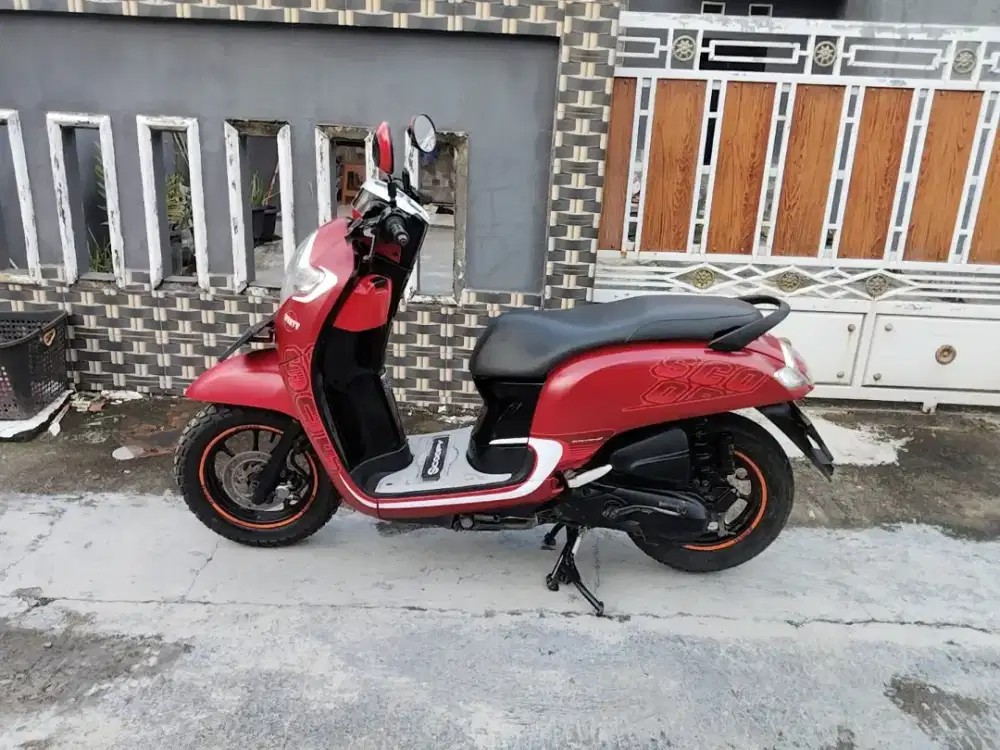 Honda Scoopy donat f1 tahun 2017 mesin cvt halus