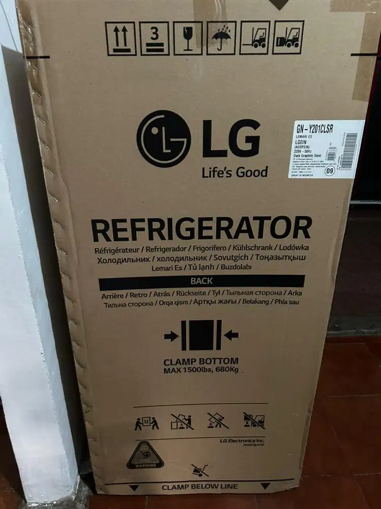 KULKAS LG 1 PINTU GNY-201CLSR New