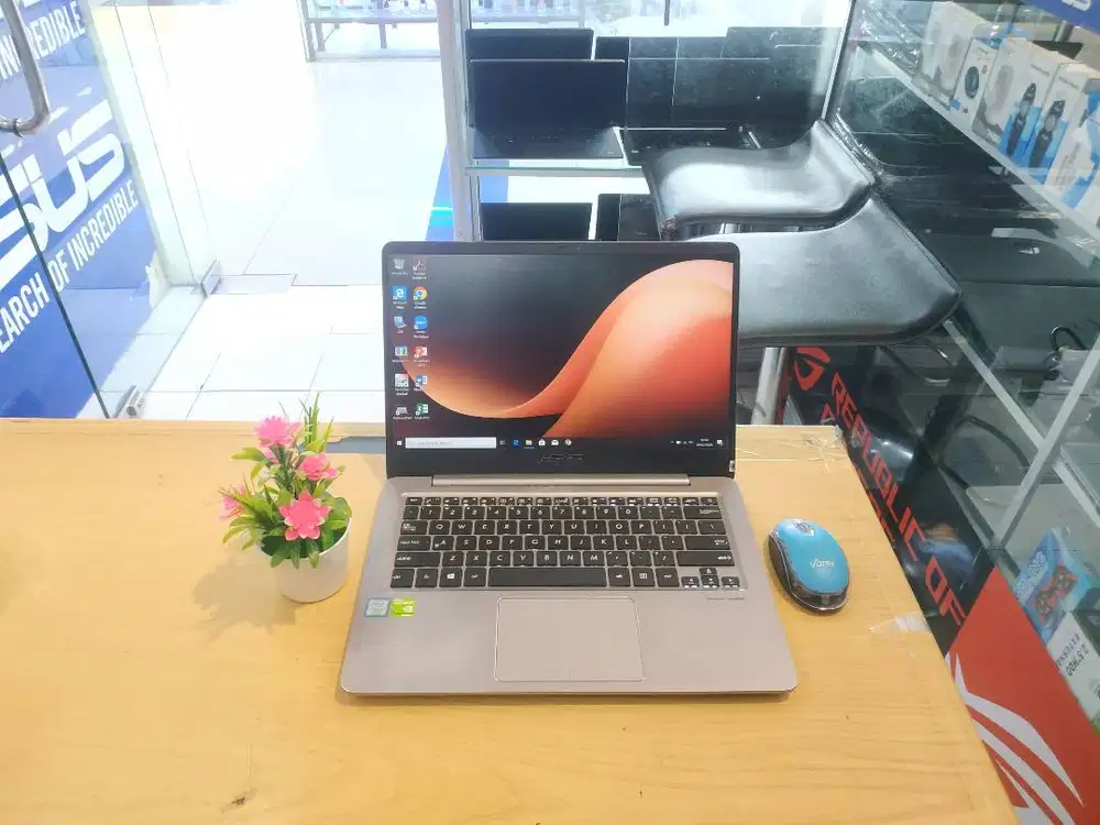 JUAL LAPTOP ASUS ZENBOOK UX410UQK CORE i7 NVIDIA GEFORCE