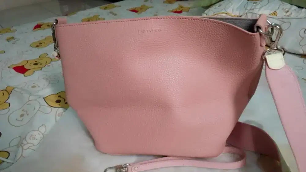 Tas pink kapor nice