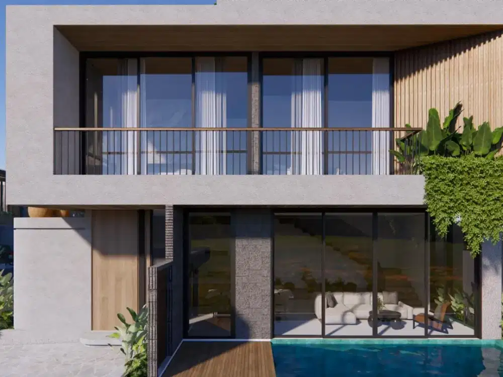 Dijual villa KANA HILL VIEW one gate system view