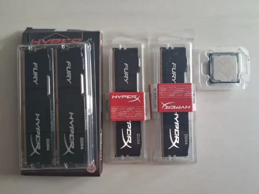 RAM DDR4 + CPU INTEL