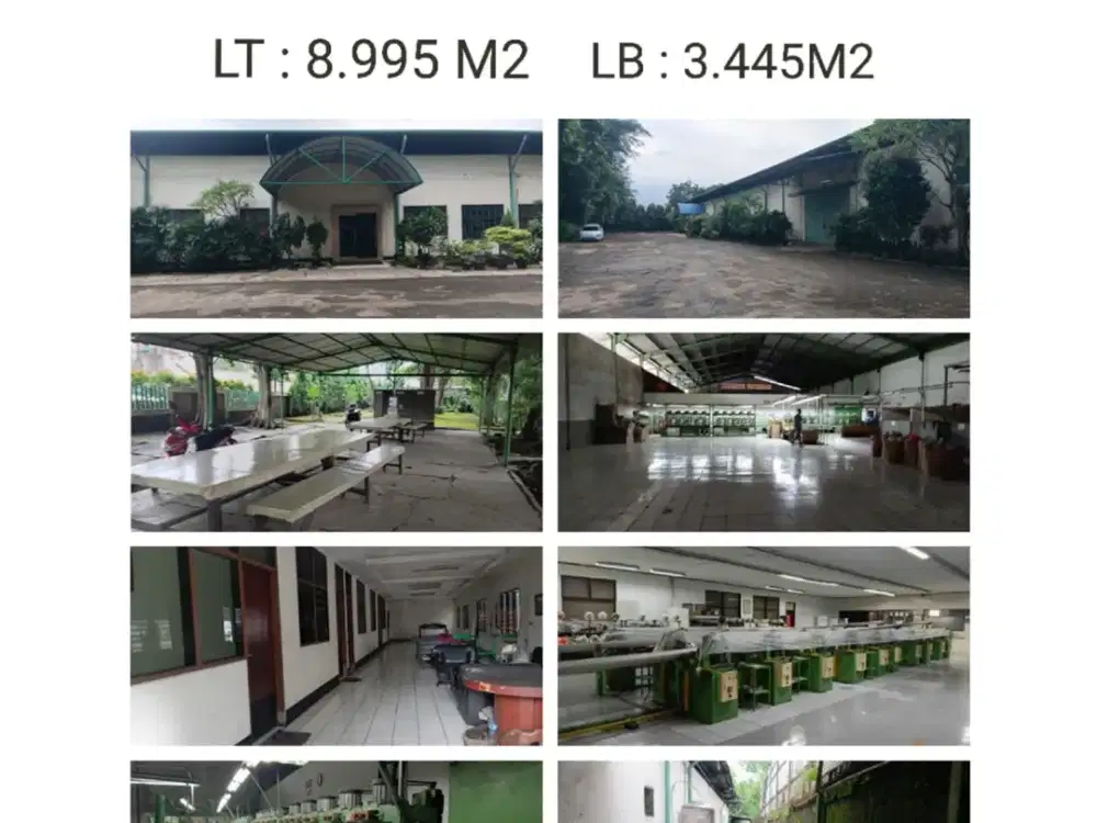 Dijual Cepat Ex Pabrik Bola Siap Pakai di Cikarang, Zona Industri Lokasi Strategis