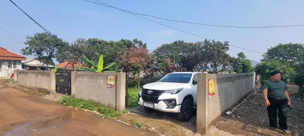 Dijual TP - LT 800m2 cck Utk Villa, Rmh Tinggal dengan view pegunungan