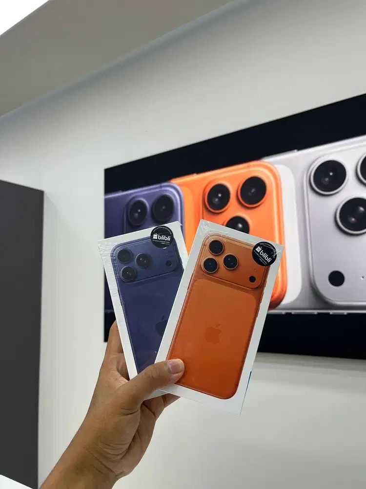 IPhone 17 pro 256 garansi resmi indo + free proteksi human error 2th