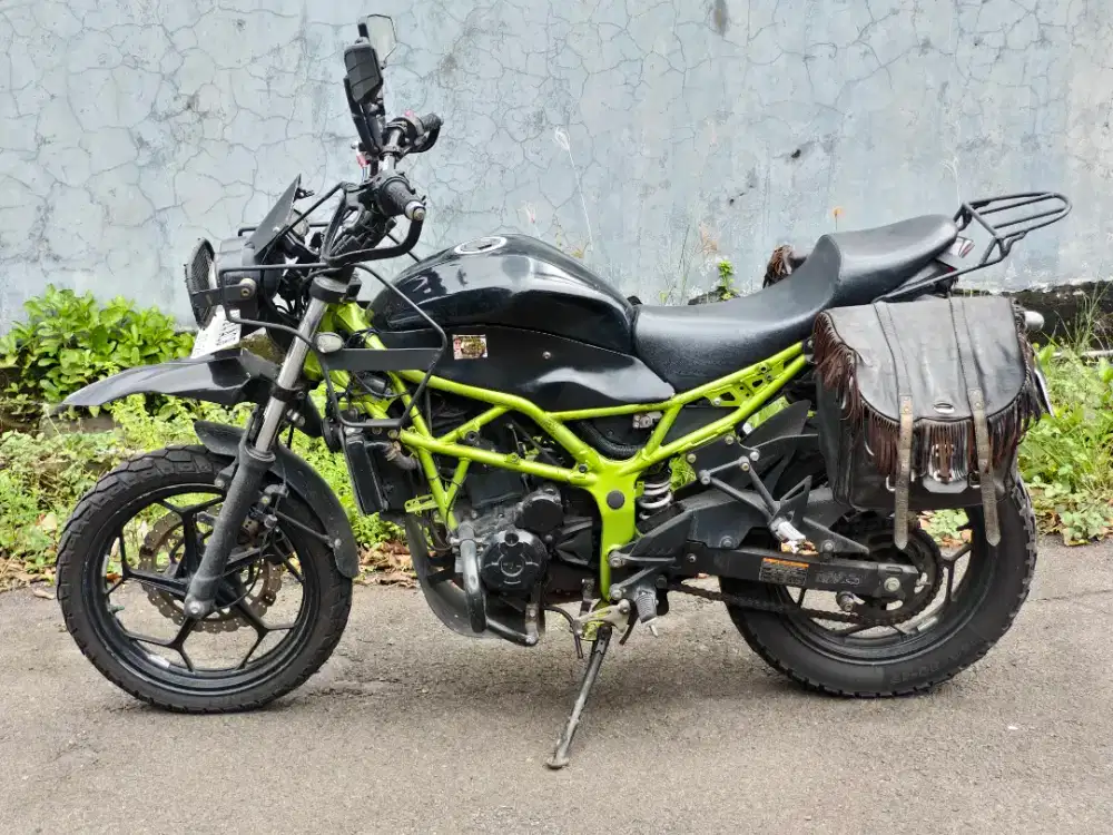 Kawasaki Ninja 250SL mono tahun 2019, full modif, pajak jalan.