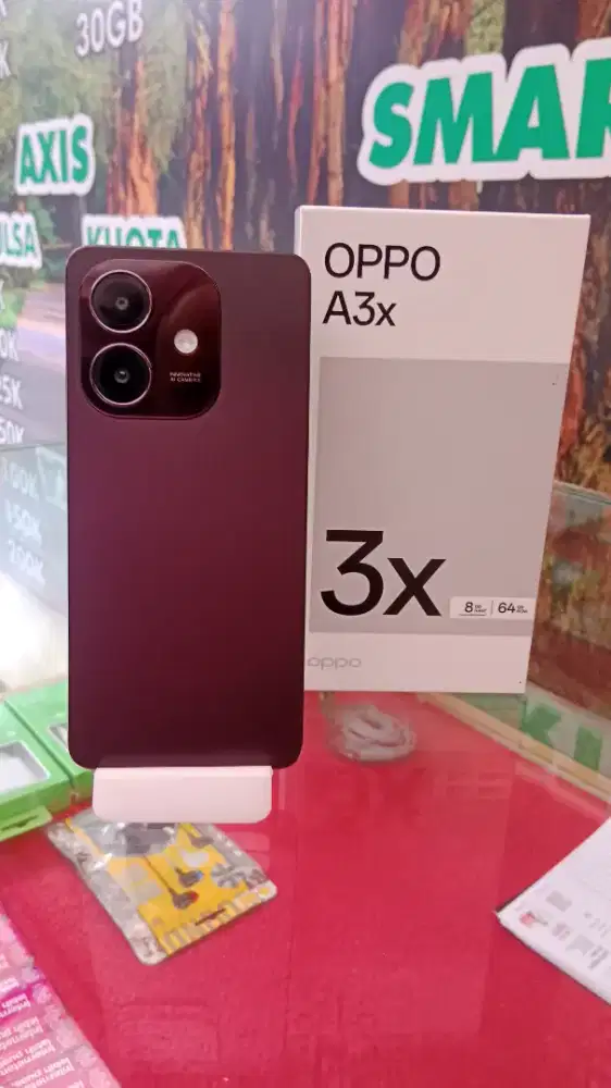 Oppo A3X lengkap mulus